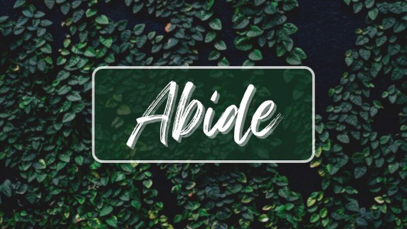 Abide Prayer Experience